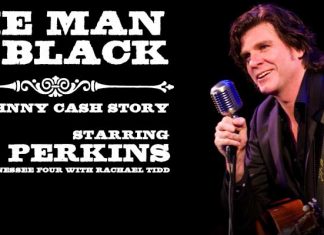TEX PERKINS TO RETURN AS THE MAN IN BLACK