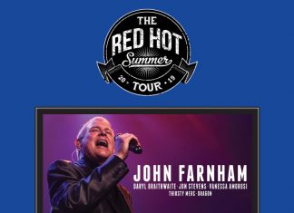 AUSSIE LEGEND JOHN FARNHAM TO HEADLINE RED HOT SUMMER TOUR