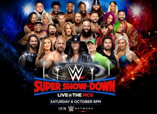 WWE SUPER SHOWDOWN MCG OCT 6TH