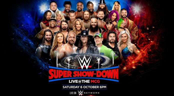 WWE SUPER SHOWDOWN MCG OCT 6TH