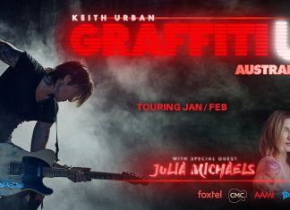 KEITH URBAN GRAFFITTI U AUSTRALIAN TOUR