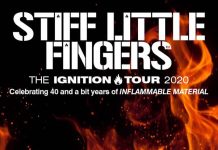 STICKY LITTLE FINGERS ANNOUNCE 41 YEARS OF INFLAMMABLE MATERIAL TOUR
