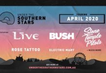 UNDER THE SOUTHERN STARS 2020 LINE UP IS HERE!!
